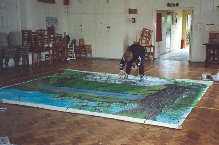 Backcloth painting -1989