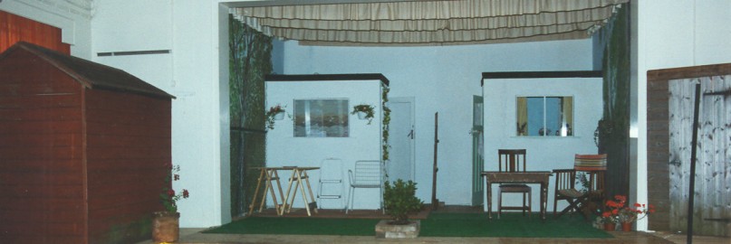 The set, with sheds